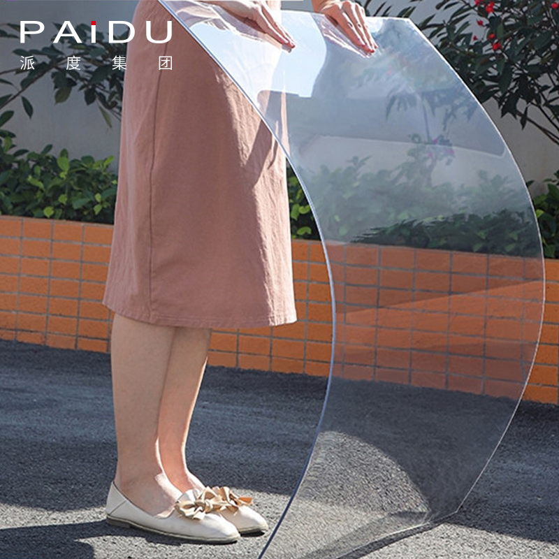 Paidu Group NIce service high quality 70 micron transparent crystal super clear soft pvc film for mattress packing
