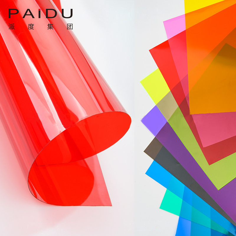 Paidu Group High transparent PC plastic board radiation proof and wear resistant color thin clear plastic sheet glass polycarbonate