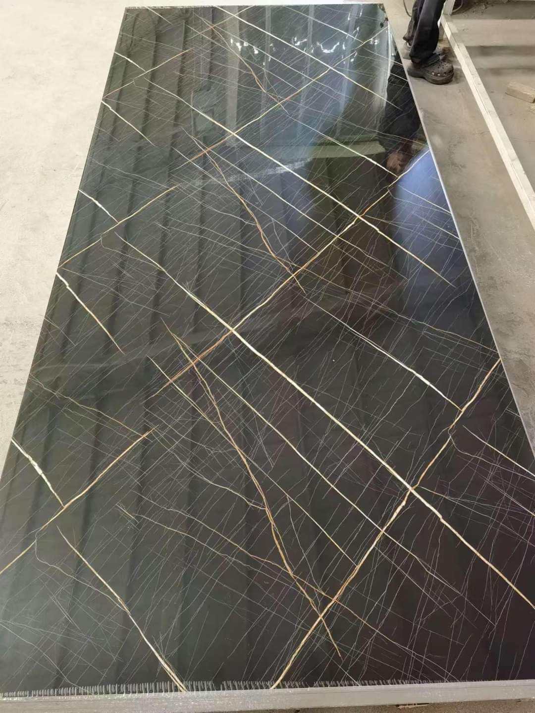 Faux Marble PVC Plastic UV Marble Sheet for Wall Decoration Manufacturer-Paidu Supplier