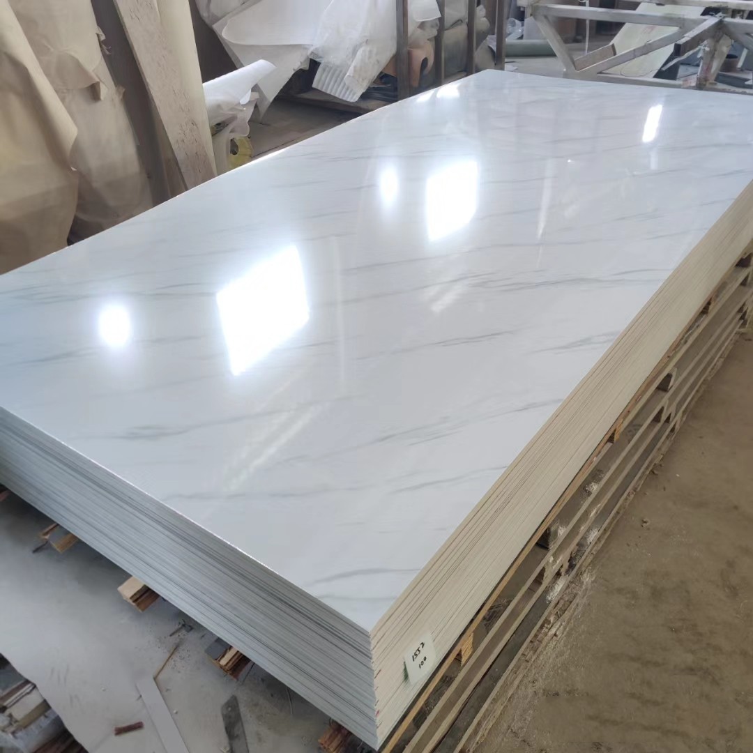 PVC Plastic UV Marble Sheet for Wall Decoration Manufacturer-Paidu Supplier