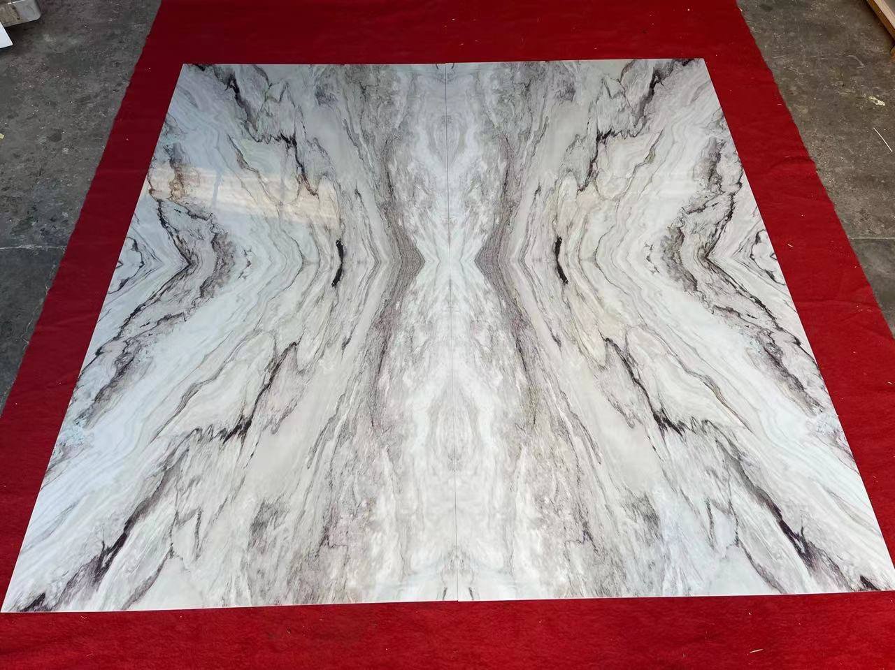 Custom size decroative sheet PVC Marble Interior UV Board Paidu Supplier